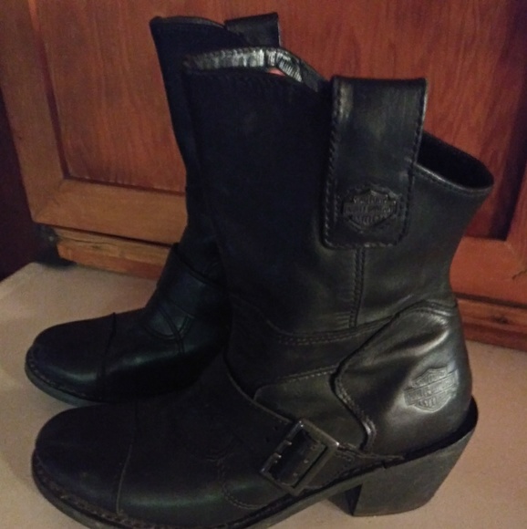Harley Davison Boots - Picture 1 of 4